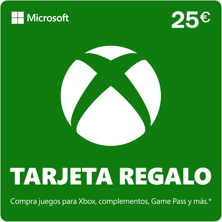 Tarjeta Xbox 25 €