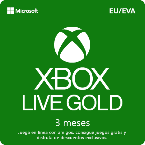 Xbox Live Gold 3 meses