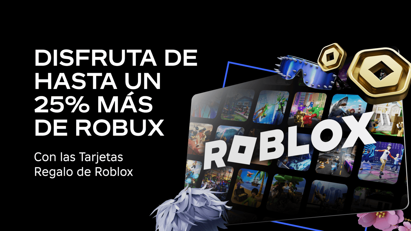 Tarjeta Roblox para Robux: compra y recíbela al instante