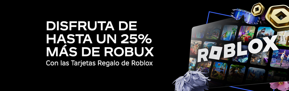 Tarjeta Roblox para Robux: compra y recíbela al instante