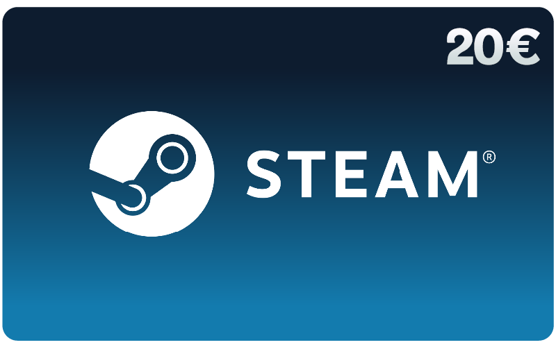 Tarjeta Steam 20 €