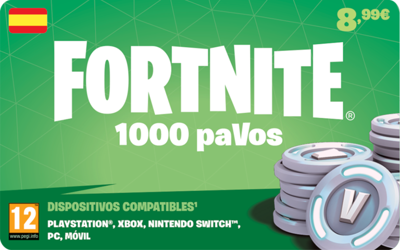 Fortnite 1.000 paVos (V-Bucks)