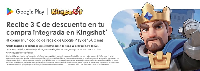 Comprar tarjeta Google Play online
