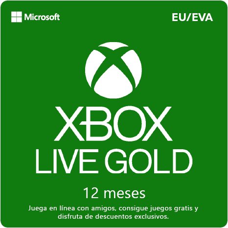 Xbox Live Gold 12 meses