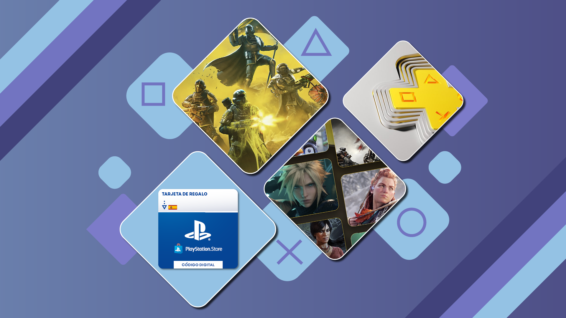 Amplía tu biblioteca de juegos con la tarjeta PSN de PlayStation