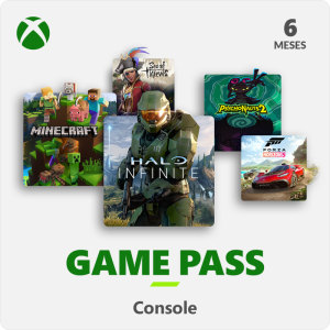 Xbox Game Pass 6 meses