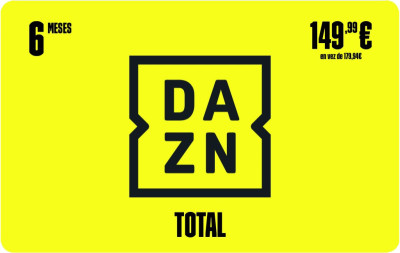 DAZN TOTAL SUSCRIPCION DIGITAL - 6 MESES