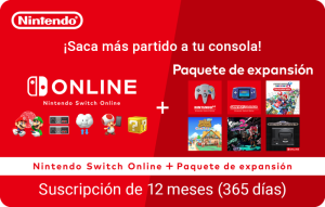 Nintendo Switch Online + Paquete de Expansión