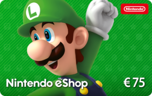 Tarjeta Nintendo eShop 75 €